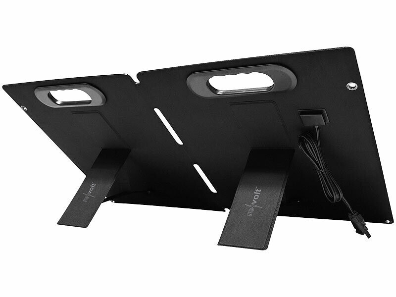 Kit panneau solaire 50 W avec batterie HSG-640 et câble – Image 9