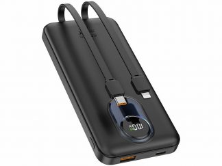 Batterie externe 10000 mAh PB-845 USB-A et câbles USB-C / Lightning