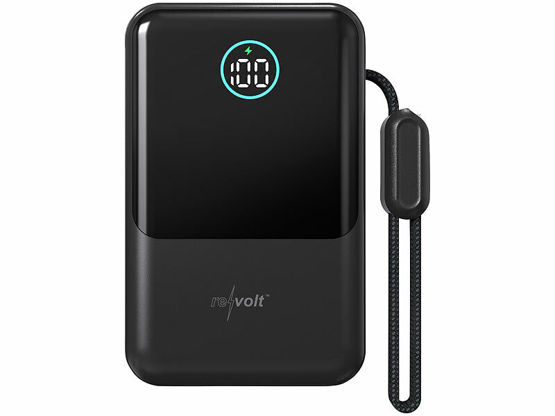 Batterie externe 20.000 mAh PB-835 USB-A / USB-C 45W avec écran