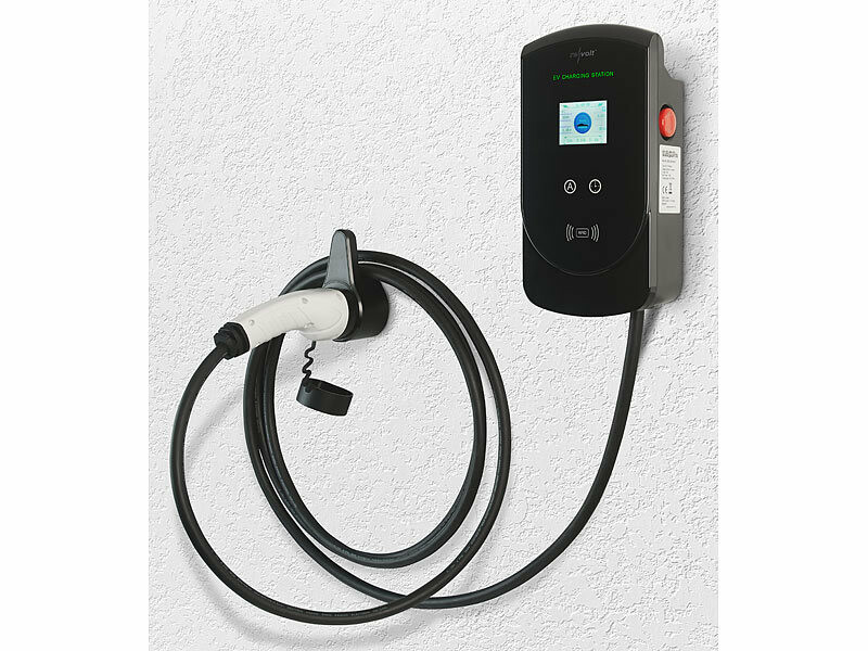 Borne de recharge connectée WB-11 pour voiture électrique type 2/11 kW/triphasé (Reconditionné) – Image 8