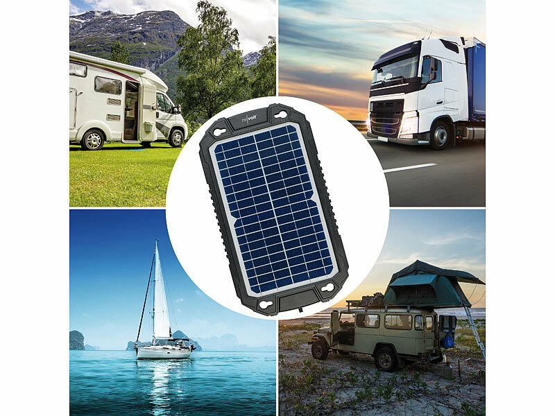 Chargeur solaire 12 V / 10 W pour batterie de voiture (Reconditionné) – Image 10