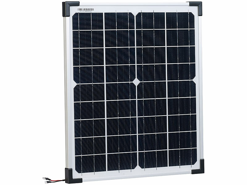 Panneau solaire mobile monocristallin PHO-2000 20 W (Reconditionné)