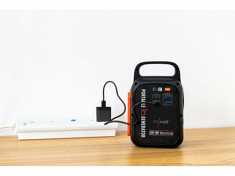 Batterie d'appoint 22500 mAh PB-100.k avec dynamo et lampe LED (Reconditionné) – Image 13