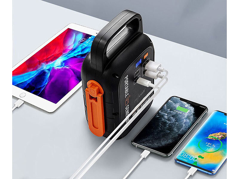 Batterie d'appoint 22500 mAh PB-100.k avec dynamo et lampe LED (Reconditionné) – Image 16