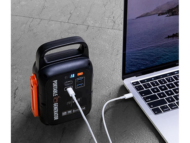 Batterie d'appoint 22500 mAh PB-100.k avec dynamo et lampe LED (Reconditionné) – Image 14