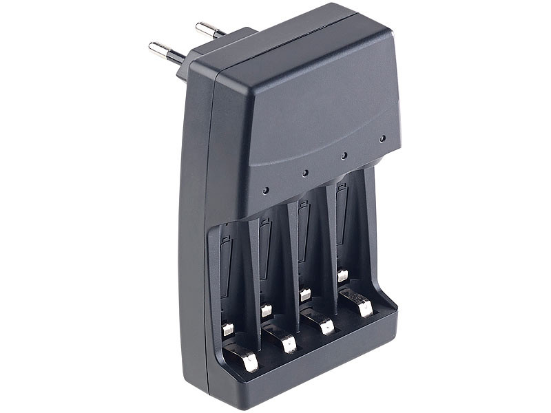 Chargeur 2 en 1 pour accus et piles alcalines (Reconditionné)