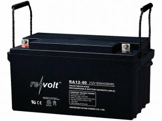 Batterie au plomb 12 V / 80 Ah avec borne à vis M6 - 960 Wh