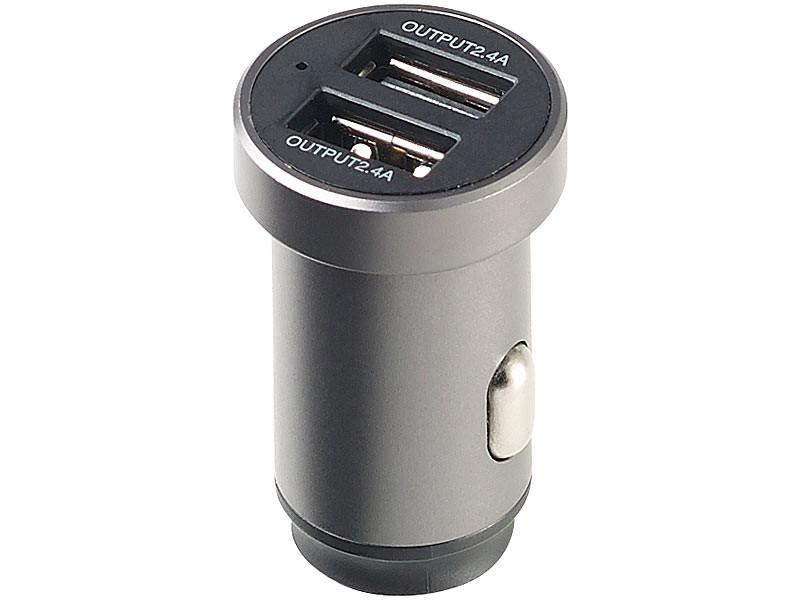 Chargeur allume-cigare 12 / 24 V 2 x USB – 4,8A (Reconditionné) – Image 2