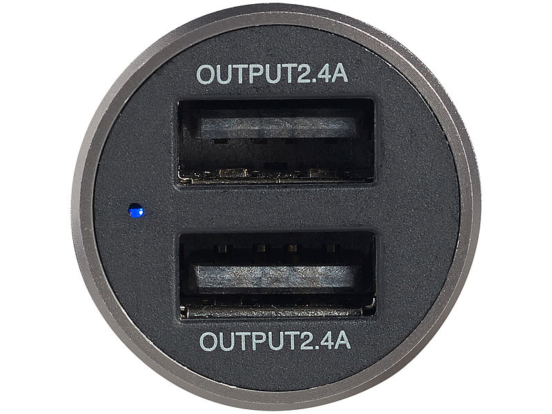 Chargeur allume-cigare 12 / 24 V 2 x USB – 4,8A (Reconditionné) – Image 3