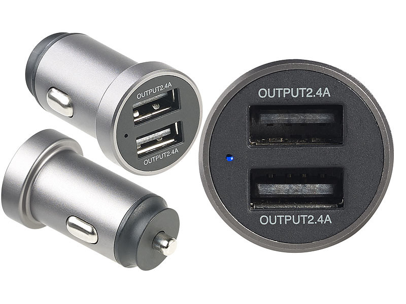 Chargeur allume-cigare 12 / 24 V 2 x USB – 4,8A (Reconditionné) – Image 7