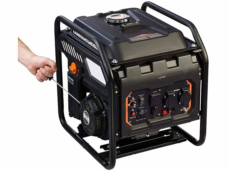 Groupe électrogène à essence BIG-280 5500 W / 2x 230 V / 1x 12 V / 2x USB – Image 4