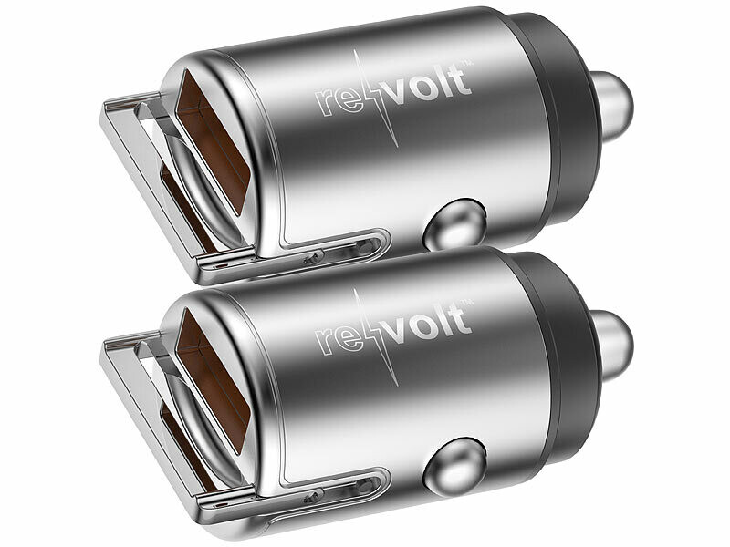 2 chargeurs allume-cigare USB-A / USB-C avec Power Delivery jusqu’à 65 W