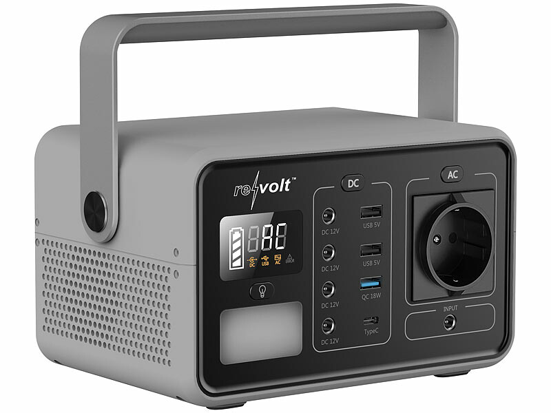 Batterie nomade et convertisseur solaire HSG-640 - 222 Wh (Reconditionné)