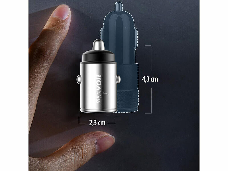 2 chargeurs allume-cigare USB-A / USB-C avec Power Delivery jusqu’à 65 W – Image 6