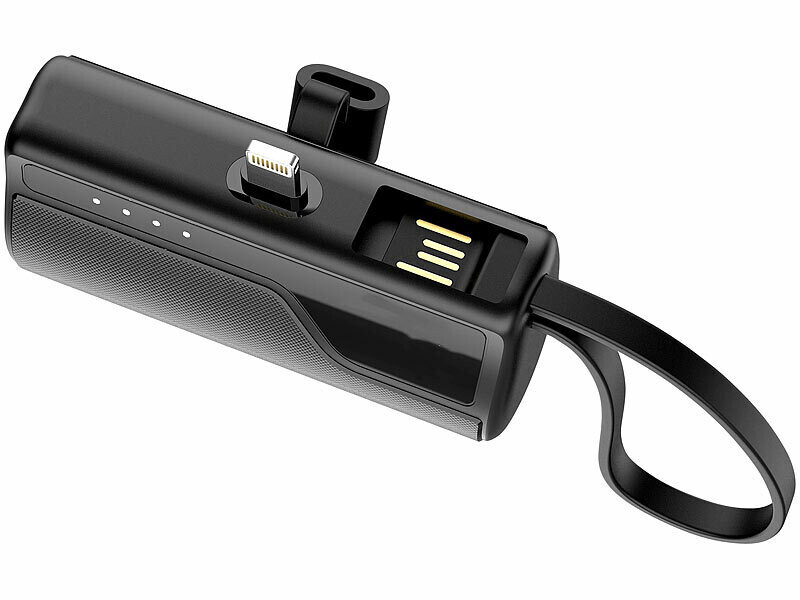 Mini batterie d'appoint Lightning 4500 mAh PB-275 avec câble de chargement intégré (Reconditionné) – Image 2