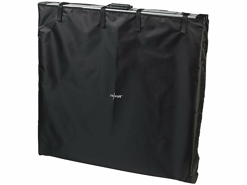 Panneau solaire pliable 240 W avec batterie nomade HSG-500 - Argenté – Image 6