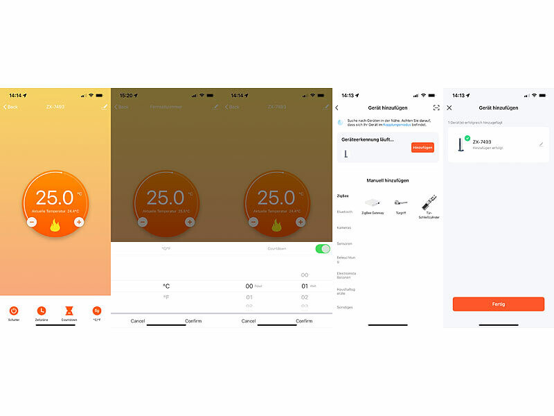 Thermostat secteur télécommandé connecté Reconditionné – Image 9