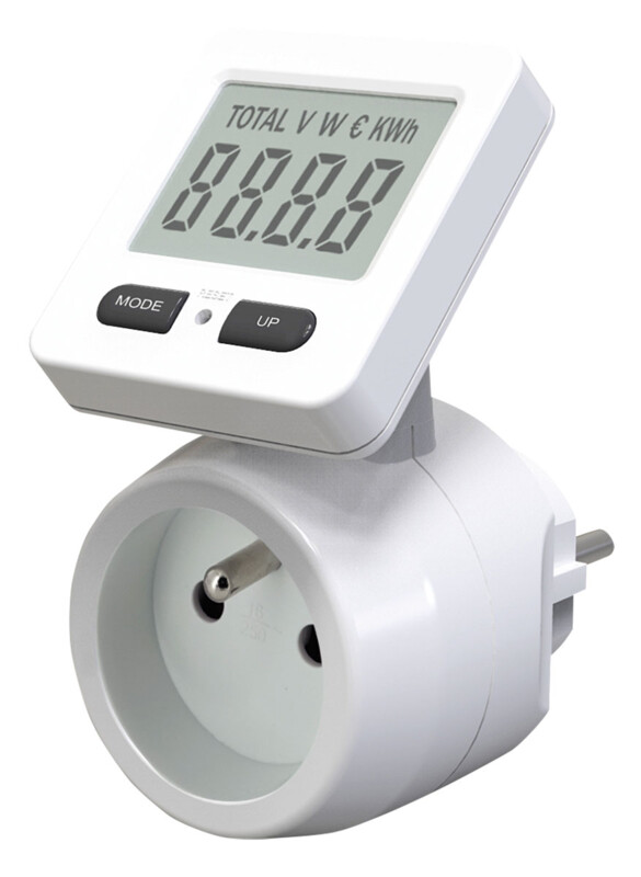 Wattmètre avec écran pivotant à 180° - jusqu'à 3.680 W (Reconditionné) – Image 2