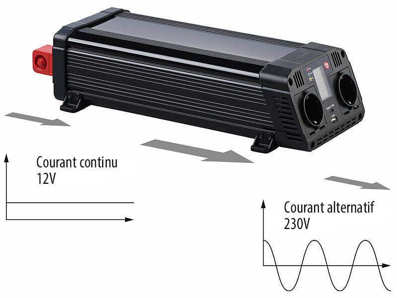 Convertisseur 12V vers 230V - 1500W – Image 9