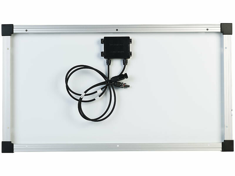 Panneau solaire mobile 60 W avec cellules solaires monocristallines - argenté (Reconditionné) – Image 3
